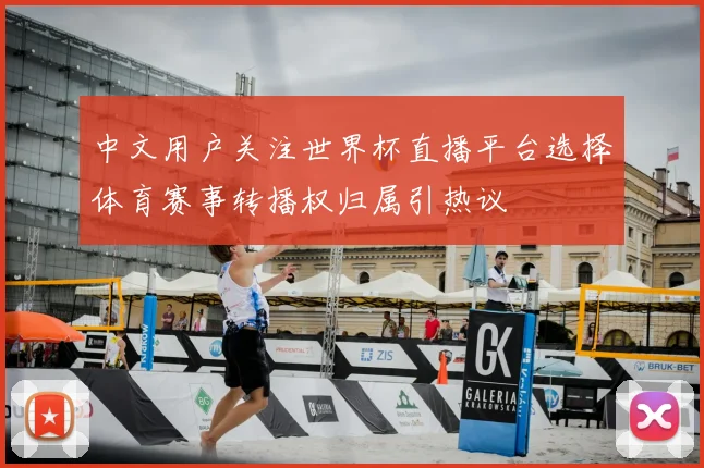 中文用户关注世界杯直播平台选择体育赛事转播权归属引热议