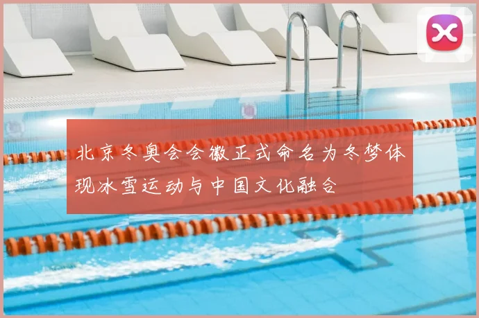 北京冬奥会会徽正式命名为冬梦体现冰雪运动与中国文化融合